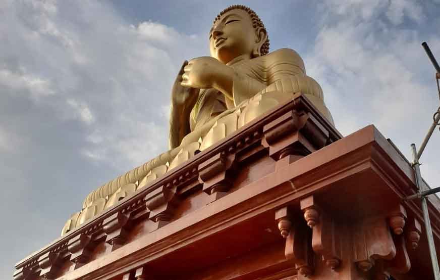 Nagananda-University-Buddha-Statue-Waterproofing-i03-bns-construction-is-the-top-construction-company-in-Sri-Lanka-bnsconstructions